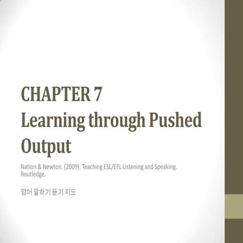 Chapter 7 | PPT