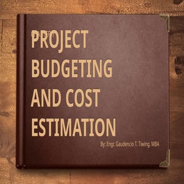 CHAPTER 7-Engg Mgmt.pptx budgeting costing