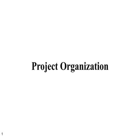 chapter 7- construction Project Organization
