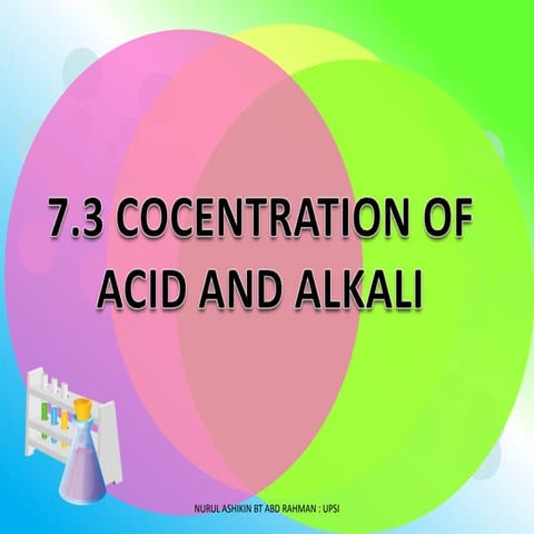 Chapter 7 acid & bases part 3