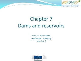 Chapter 7 dams and reservoirs