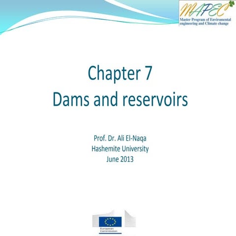 Chapter 7 dams and reservoirs