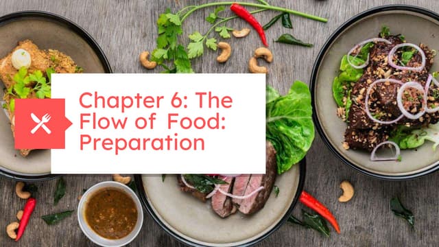 Food preparation
