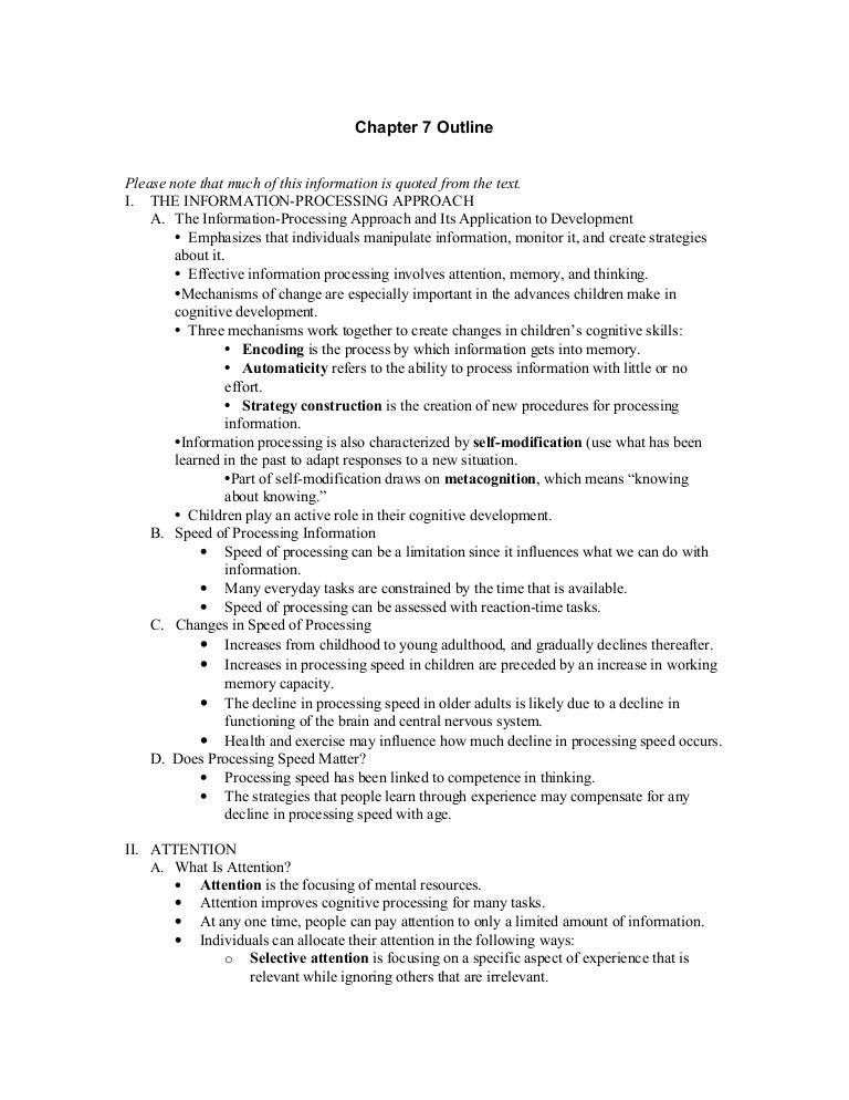 Chapters of a research proposal