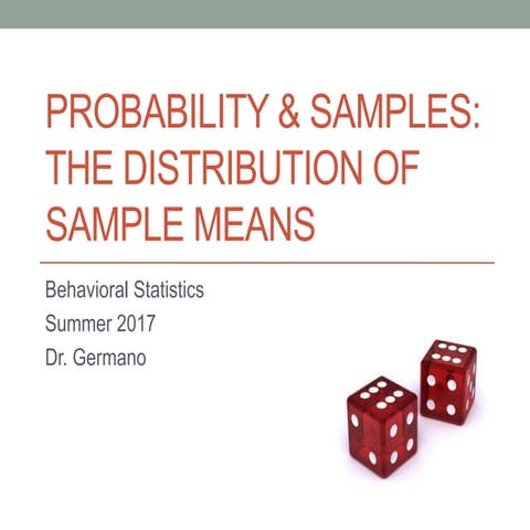 Probability & Samples