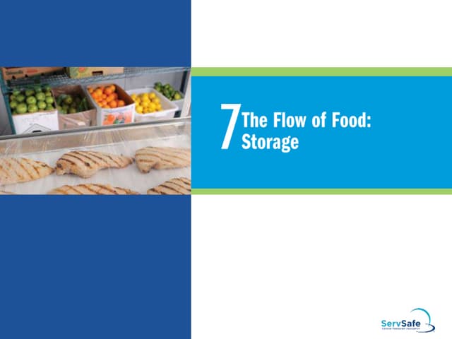 Chapter 7 The Flow of Food Storage