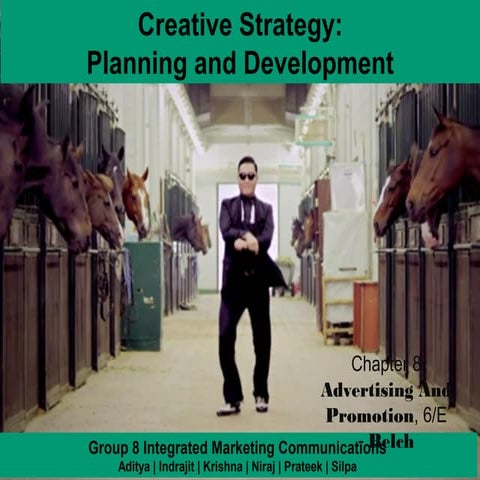 Creative Strategy: Planning and Development