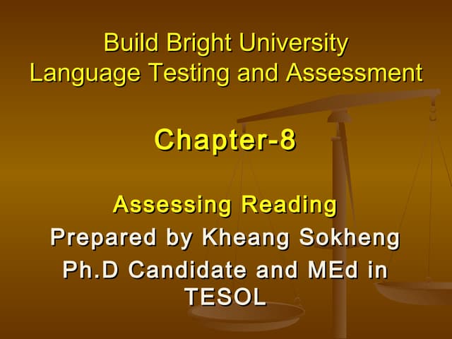 Chapter 8 | PPT