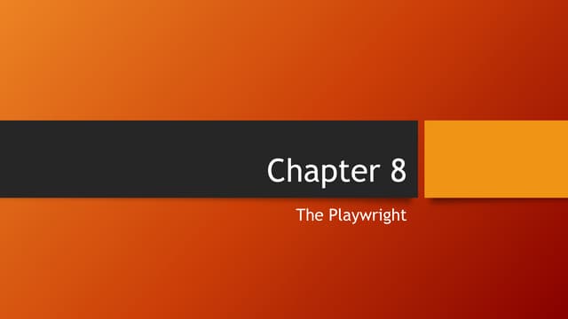 Chapter 8 | PPT