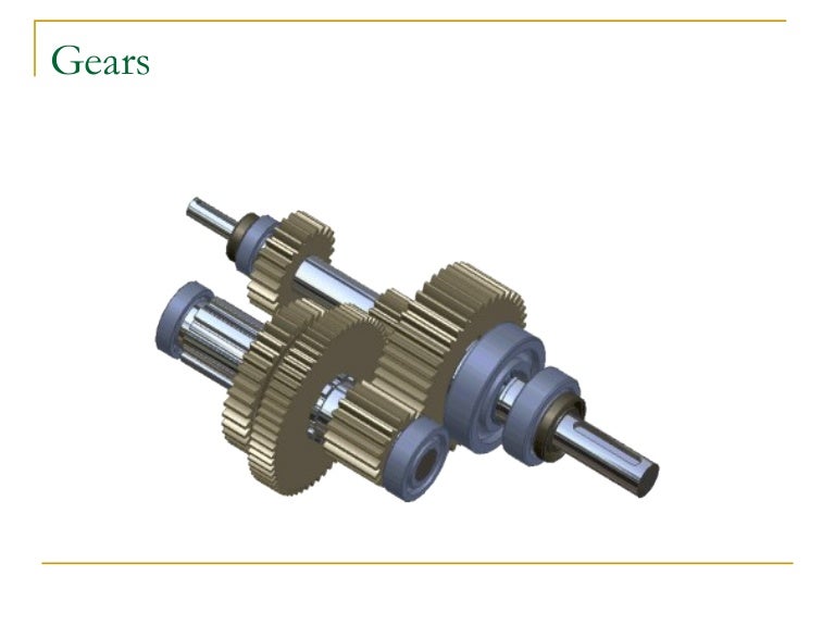 Gear and Gear trains