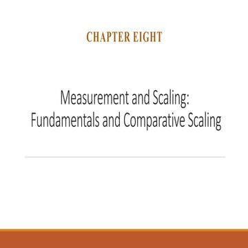 Chapter 8 by Malhotra