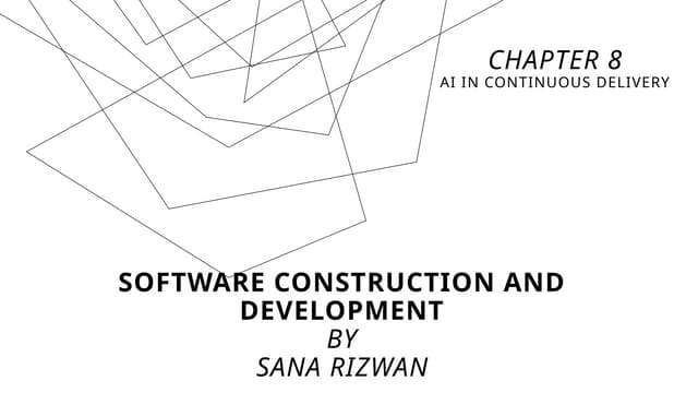 AI Based CI/CD Pipelines -- Chapter 8.pptx