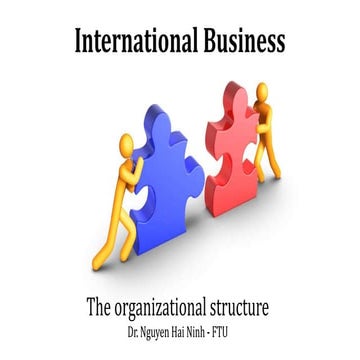 International organizational structure