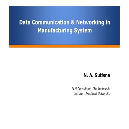 Chapter 8   the role of networking in manufacturing