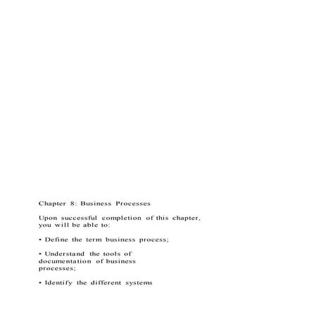 Chapter 8 Business Pr