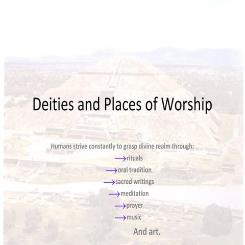 Chapter8 deities and places of worship