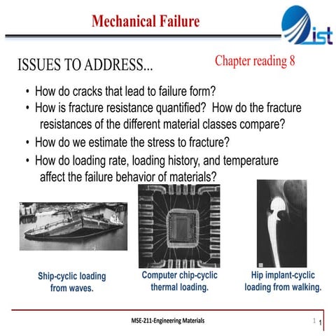 Chapter 8 mechanical failure