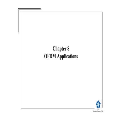 ofdm applications
