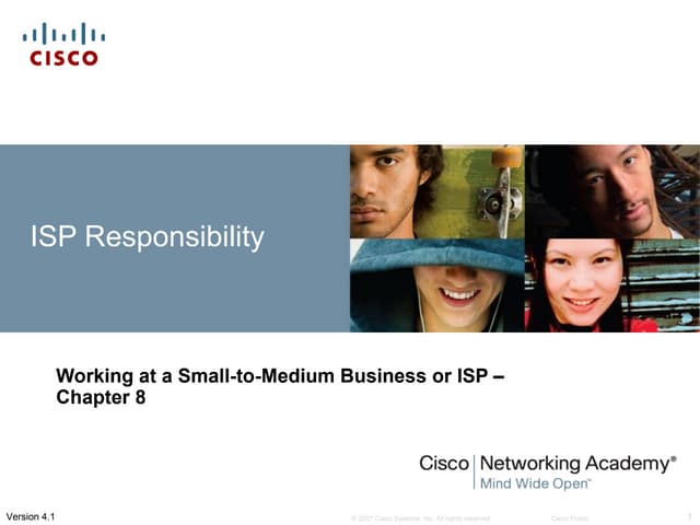CCNA Discovery 2 - Chapter 8