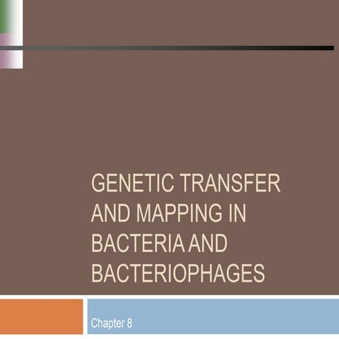 Horizontal gene transfer in bacteria | PDF