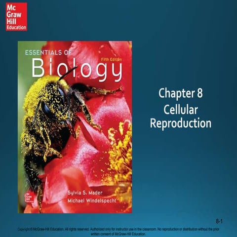 Chapter 8 Cellular Reproduction