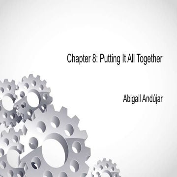 EDUC 553: Souza Chapter 8 putting it all together | PPTX