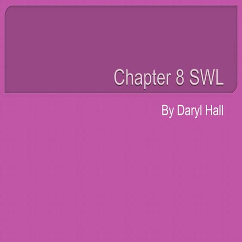 SWL 7 | PPTX