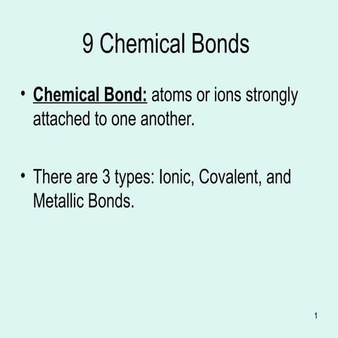 QUARTER 2 - CHEMICAL BONDING -GRADE 9 - A