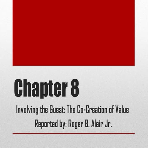 Chapter 8 tqm rport