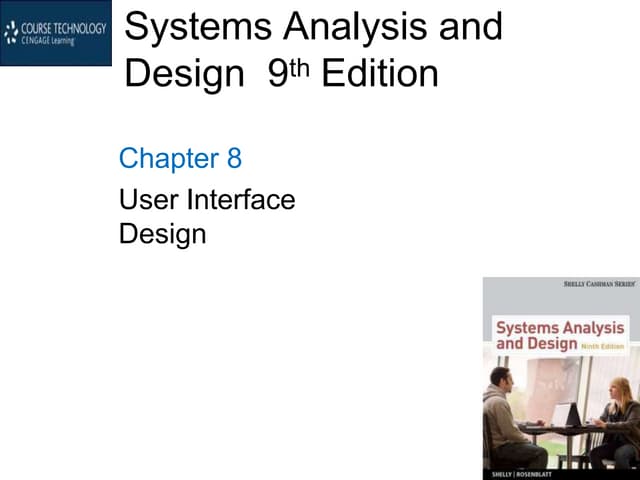 Chapter 8 User Interface Design .pptxInformation Technology Project Managemen
