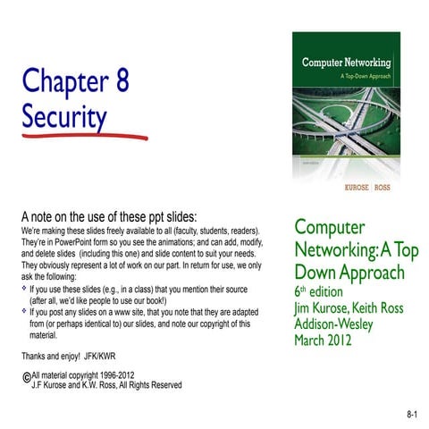 Chapter 8 of network security book top down approach