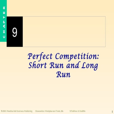 Perfect competition