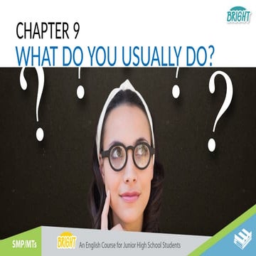 Chapter 9, CHAPTER 9 WHAT DO YOU USUALLY DO?.pptx
