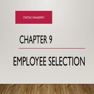 Chapter 9.pptx How to Select your Employeess i