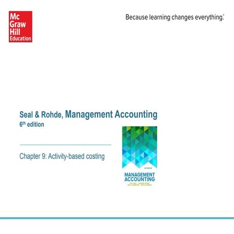 Management Accounting Chapter9: ABC system.pdf