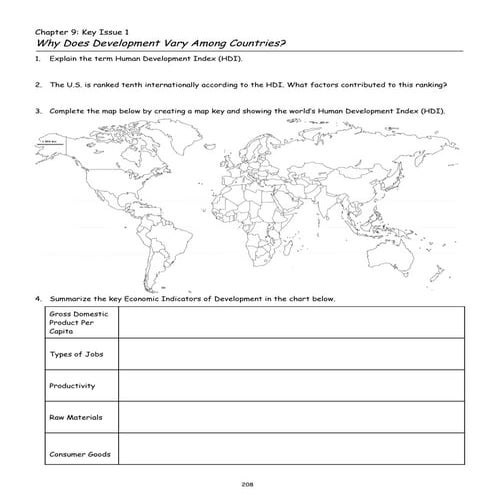 Chapter 9   key issue 1