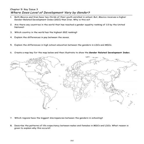 Chapter 9   key issue 3