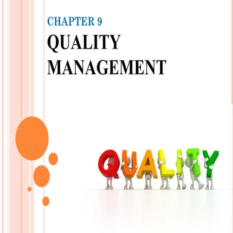 Chapter 9-Quality Management         .ppt