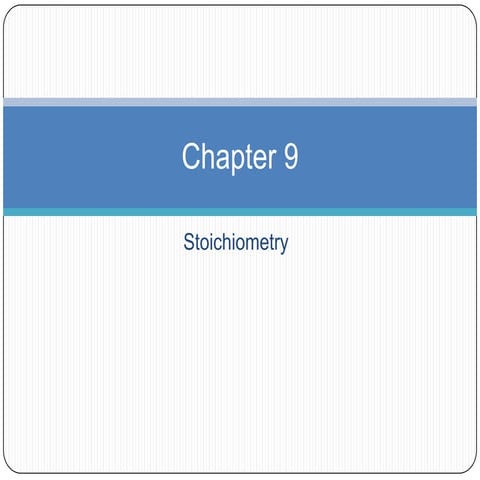 Chapter9 stoichiometry-100707061730-phpapp01 | PPT