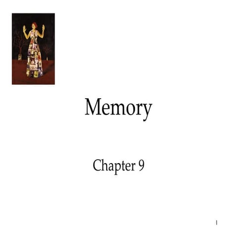 Chapter 9 ap psych- Memory