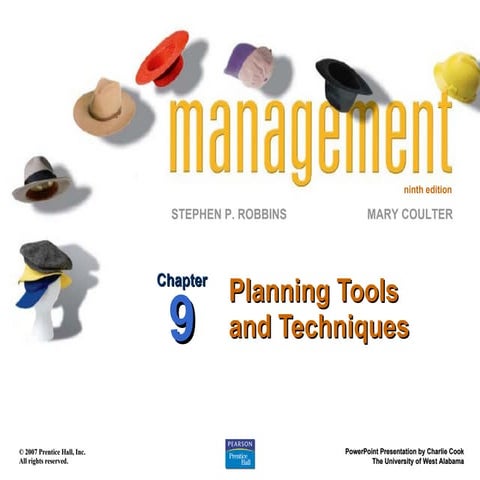 Chapter 9 Planning Tools Techniques Ppt09