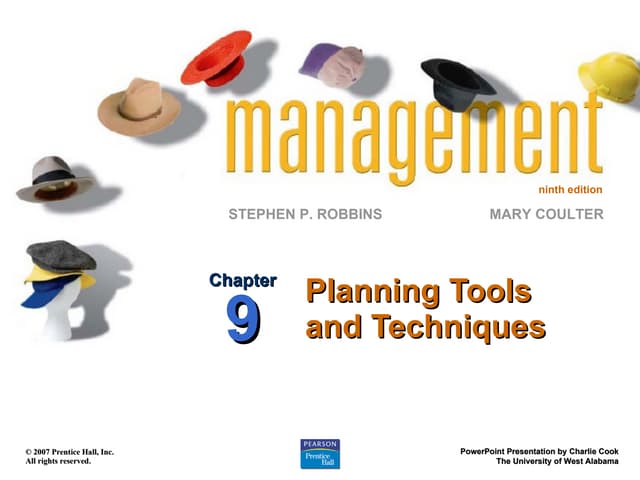 Planning tools and techniques | PPTX