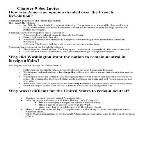 Chapter 9 sec 2 notes | PDF | Free Download