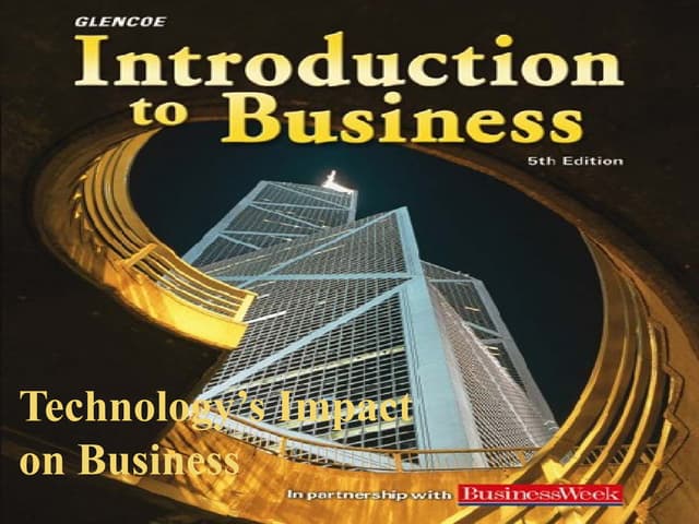 Technology Impact on Business