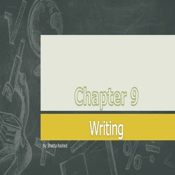 Writing and Introduction about Pronunciation