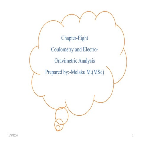 Coulometric method of analysis | PDF