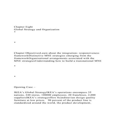 Chapter EightGlobal Strategy and Organization.docx