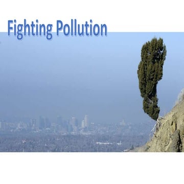 Chapter fighting pollution
