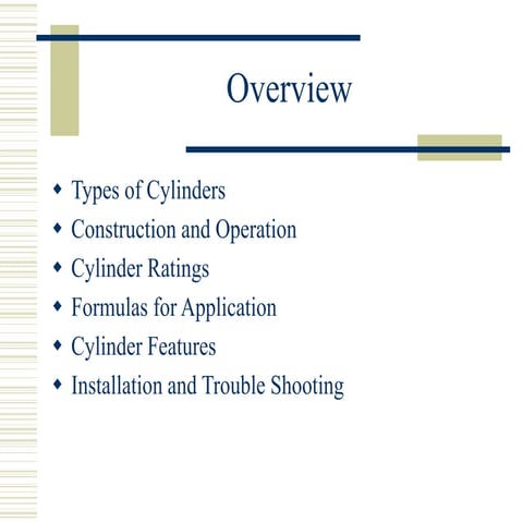 Design and manufacturing of hydraulic cylinders | PDF