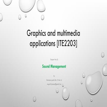 graphics and multimedia applications Chapter Five.pptx